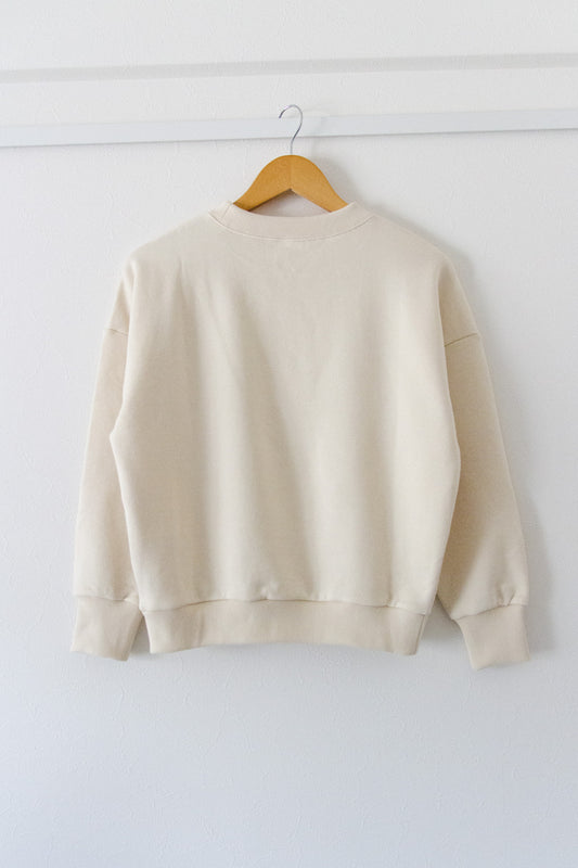 【2023年モデルにつき原価率90%】ずっと使えるオーガニックコットンプルオーバー